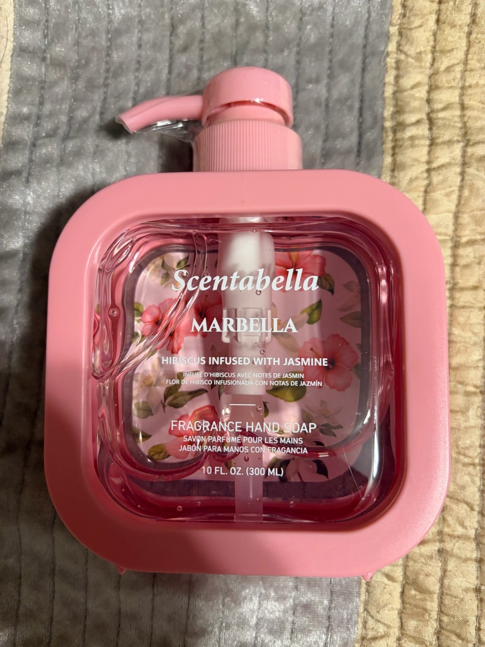 Abella Pink Scentabella Marbella Floral Hand Soap